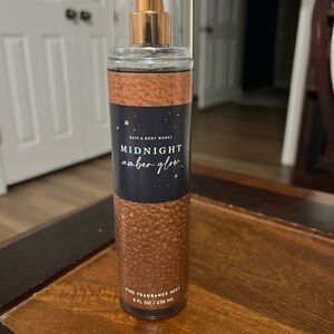 Bath & Body Works Midnight Amber Glow Mist - Copper and Black